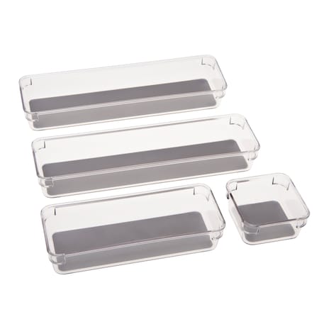 Simplify Multipurpose Drawer Organizers, 4PK 30004